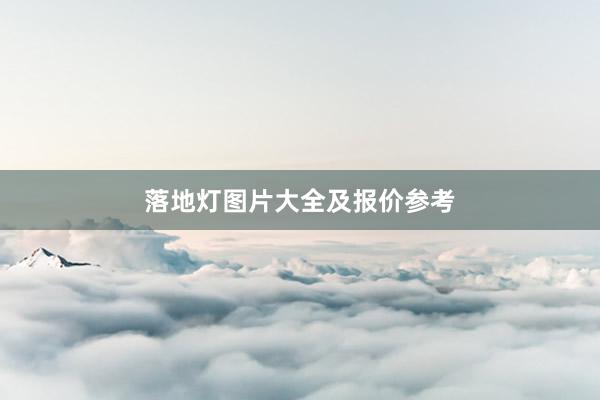 落地灯图片大全及报价参考